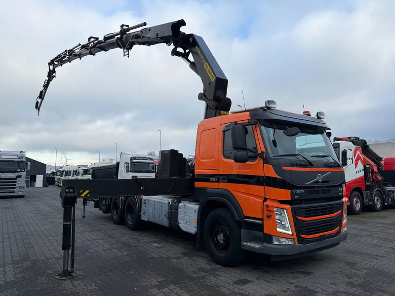 Volvo FM 500 8X4 Tridem Euro 6 Palfinger 42002 + Fly jib - Lastebil med kabelsystem, Kranbil: bilde 2 Volvo FM 500 8X4 Tridem Euro 6 Palfinger 42002 + Fly jib - Lastebil med kabelsystem, Kranbil: bilde 2