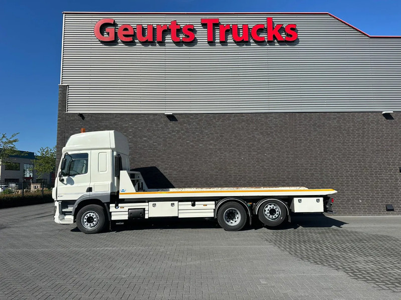 DAF CF 410 6X2 M4SN3 OPRIJWAGEN / MACHINE TRANSPORTER / PLATEAU - Transporter lastebil: bilde 1 DAF CF 410 6X2 M4SN3 OPRIJWAGEN / MACHINE TRANSPORTER / PLATEAU - Transporter lastebil: bilde 1
