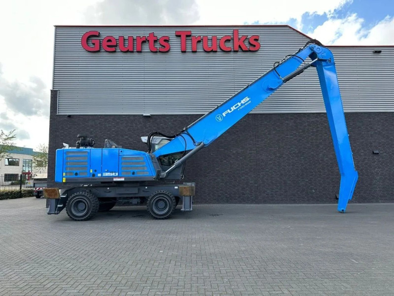 Fuchs MHL 350 MATERIAL HANDLER/UMSCHLAGBAGGER/OVERSLAG - Tårnkran: bilde 5 Fuchs MHL 350 MATERIAL HANDLER/UMSCHLAGBAGGER/OVERSLAG - Tårnkran: bilde 5