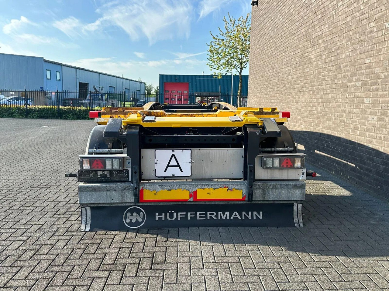 Hüffermann HSA 18.71 - Krokhenger/ Liftdumper henger: bilde 5 Hüffermann HSA 18.71 - Krokhenger/ Liftdumper henger: bilde 5