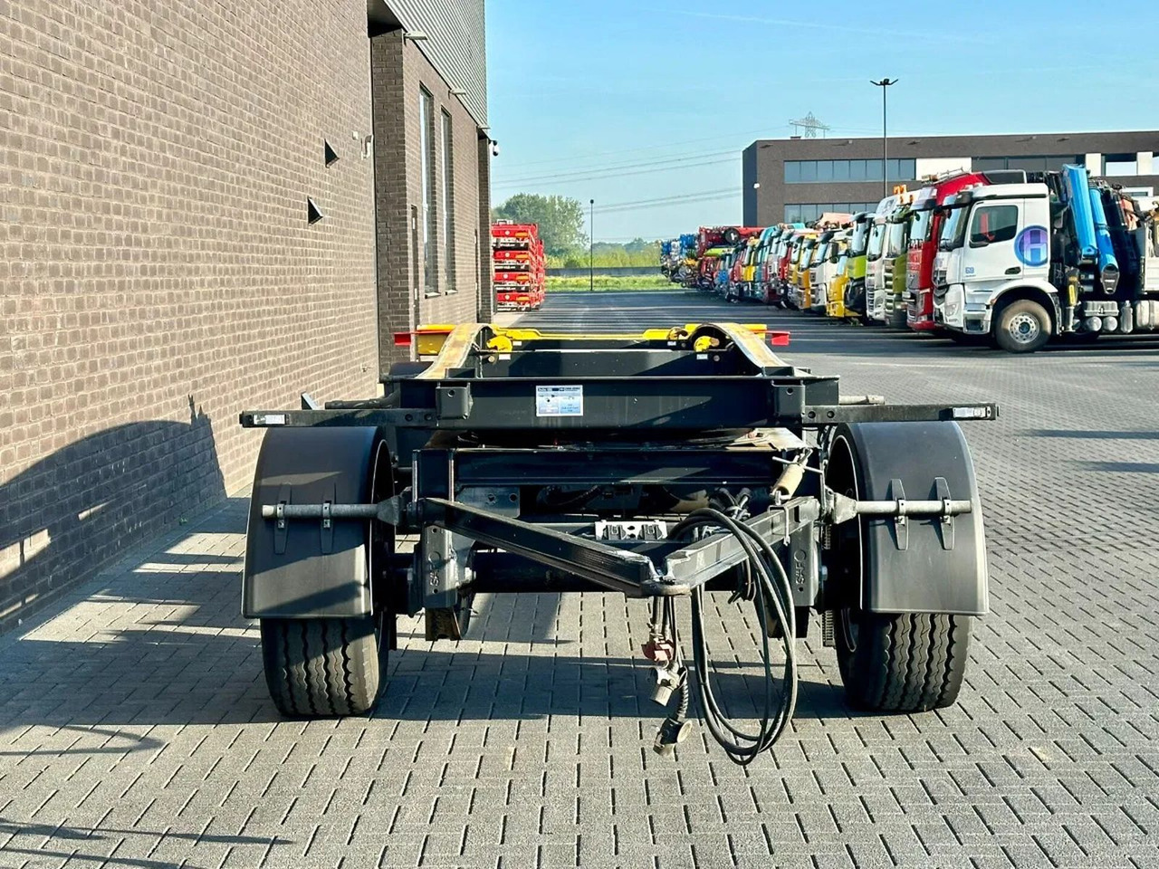 Hüffermann HSA 18.71 - Krokhenger/ Liftdumper henger: bilde 4 Hüffermann HSA 18.71 - Krokhenger/ Liftdumper henger: bilde 4