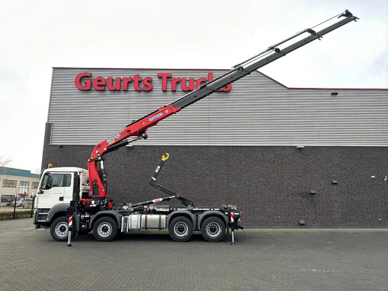 MAN TGS 35.460 8X4 BL+ HYVA 18.55.S HAAKARMSYSTEEM E - Krokbil, Kranbil: bilde 4 MAN TGS 35.460 8X4 BL+ HYVA 18.55.S HAAKARMSYSTEEM E - Krokbil, Kranbil: bilde 4