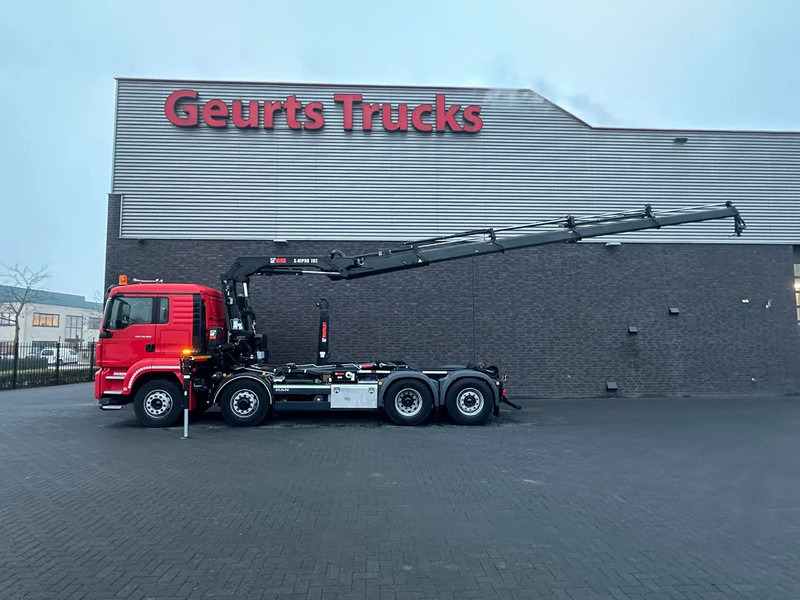MAN TGS 35.500 8X4H-6 MET MULTILIFT ULT T 21 S51 HAAKARMSYSTEEM + HIAB X-HIPRO 192 E-4 KRAAN/CRANE/KRAN/GRUA - Krokbil, Kranbil: bilde 4 MAN TGS 35.500 8X4H-6 MET MULTILIFT ULT T 21 S51 HAAKARMSYSTEEM + HIAB X-HIPRO 192 E-4 KRAAN/CRANE/KRAN/GRUA - Krokbil, Kranbil: bilde 4