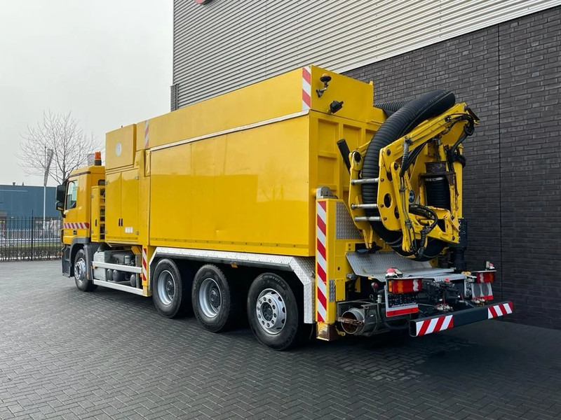Mercedes-Benz Actros 3248 8X4 TRIDEM MTS DINO 12 SAUGBAGGER/SUCTIONEXAVATOR/GRONDZUIGER - Vakuum lastebil: bilde 3 Mercedes-Benz Actros 3248 8X4 TRIDEM MTS DINO 12 SAUGBAGGER/SUCTIONEXAVATOR/GRONDZUIGER - Vakuum lastebil: bilde 3