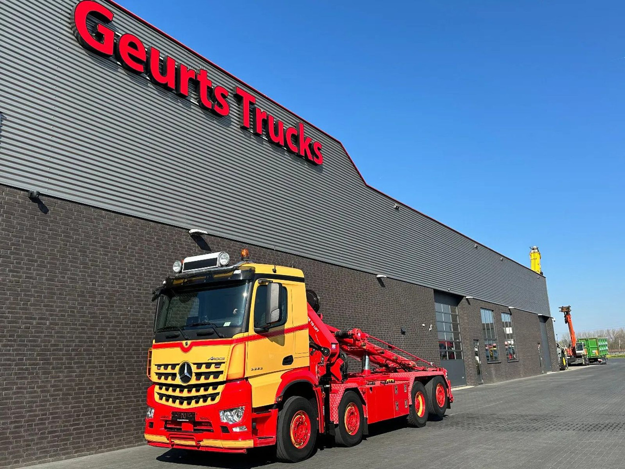 Mercedes-Benz Arocs 3253 L ENA 8X2/4 HMF2820 KRAAN / KRAN/ CRA - Krokbil, Kranbil: bilde 2 Mercedes-Benz Arocs 3253 L ENA 8X2/4 HMF2820 KRAAN / KRAN/ CRA - Krokbil, Kranbil: bilde 2