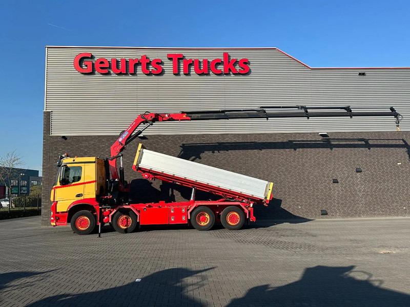 Mercedes-Benz Arocs 3253 L ENA 8X2/4 HMF2820 KRAAN / KRAN/ CRANE MET TF.324 KABELSYSTEEM / SEILGERATE / CABLE SYSTEM - Lastebil med kabelsystem, Kranbil: bilde 1 Mercedes-Benz Arocs 3253 L ENA 8X2/4 HMF2820 KRAAN / KRAN/ CRANE MET TF.324 KABELSYSTEEM / SEILGERATE / CABLE SYSTEM - Lastebil med kabelsystem, Kranbil: bilde 1