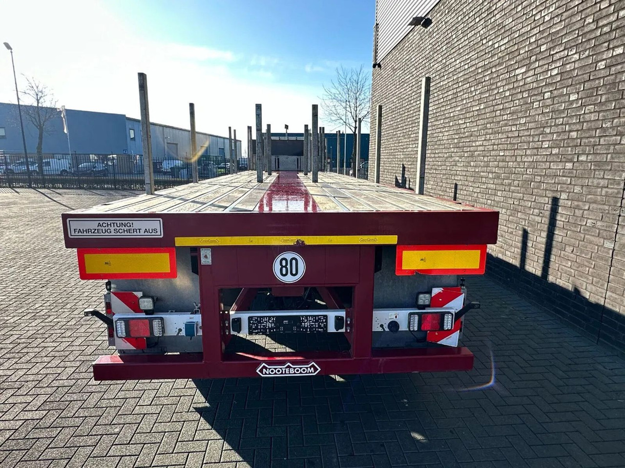 Nooteboom OVB-48-03 HYDRAULISCHE GESTUURDE BALLAST TRAILER - Åpen semitrailer: bilde 5 Nooteboom OVB-48-03 HYDRAULISCHE GESTUURDE BALLAST TRAILER - Åpen semitrailer: bilde 5
