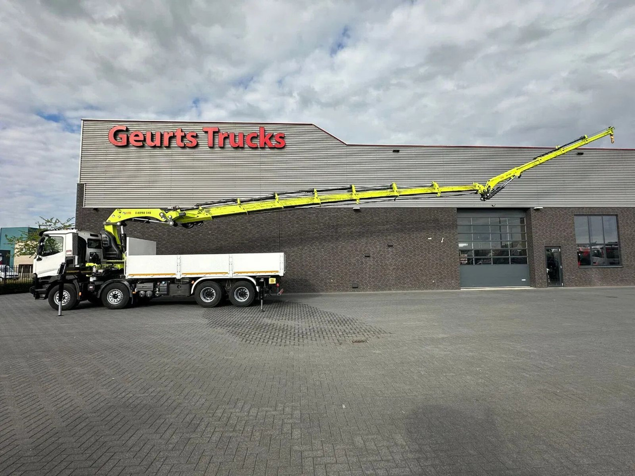 Renault C460 8X4 + HIAB X-HIPRO 548 E-7 MET JIB KRAAN / - Kranbil: bilde 5 Renault C460 8X4 + HIAB X-HIPRO 548 E-7 MET JIB KRAAN / - Kranbil: bilde 5
