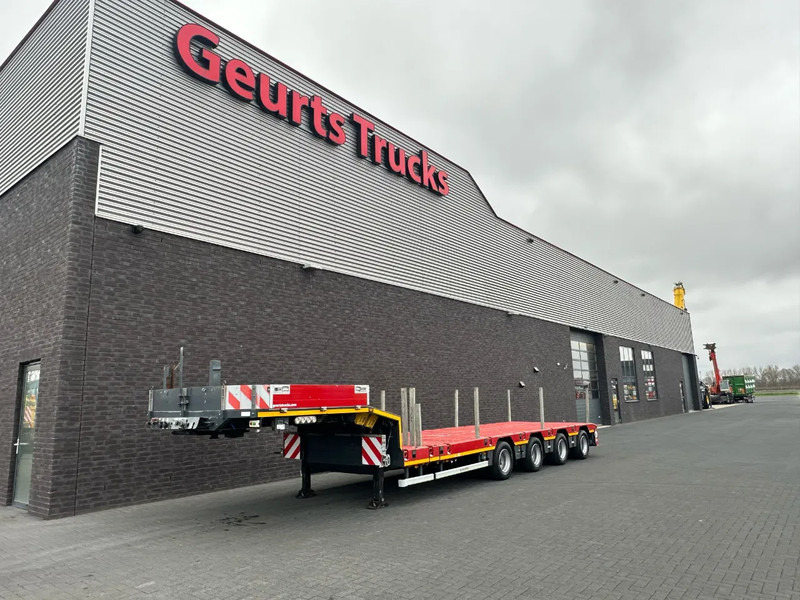 SCHEUERLE EUROAXLE 1T4 4 ASSER UITSCHUIFBARE SEMIE MET 12 TONS HYDRAULICHE EURO ASSEN HYDRAULICH GESTUURD SEMI-DIEPLADER / TIEFLADER / LO - Lavloader semitrailer: bilde 2 SCHEUERLE EUROAXLE 1T4 4 ASSER UITSCHUIFBARE SEMIE MET 12 TONS HYDRAULICHE EURO ASSEN HYDRAULICH GESTUURD SEMI-DIEPLADER / TIEFLADER / LO - Lavloader semitrailer: bilde 2