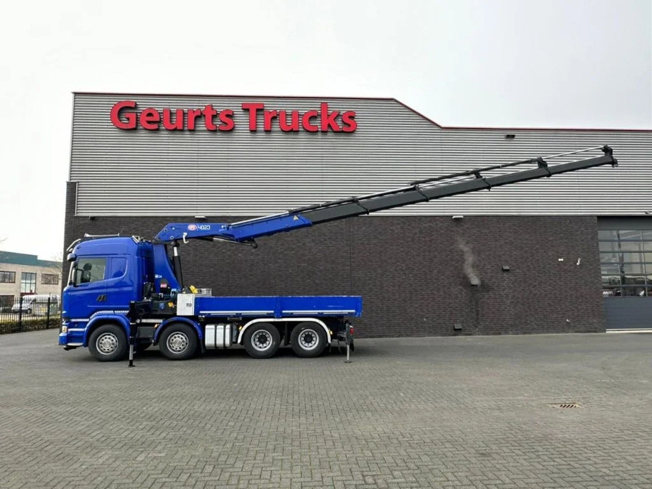 Scania R580 V8 8X4 TREKKER-BAKWAGEN COMBI + HMF 4020-K5 - Kranbil: bilde 5 Scania R580 V8 8X4 TREKKER-BAKWAGEN COMBI + HMF 4020-K5 - Kranbil: bilde 5