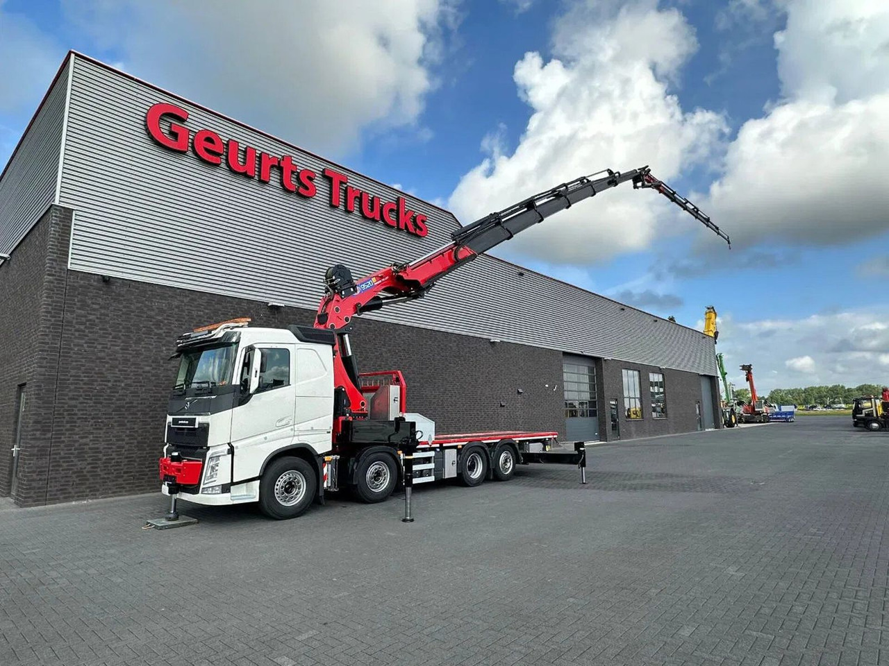 Volvo FH 540 8X2 MET HMF 9520K-K6 + JIB FJ2000-K6 KRAA - Kranbil: bilde 2 Volvo FH 540 8X2 MET HMF 9520K-K6 + JIB FJ2000-K6 KRAA - Kranbil: bilde 2