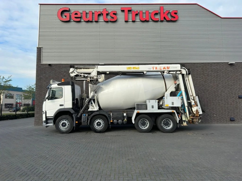 Volvo FM 410 8X4 + STETTER 9 M3 MIXER/MISCHER + THEAM 15 M TRANSPORTBAND/BELT - Betongbil: bilde 1 Volvo FM 410 8X4 + STETTER 9 M3 MIXER/MISCHER + THEAM 15 M TRANSPORTBAND/BELT - Betongbil: bilde 1