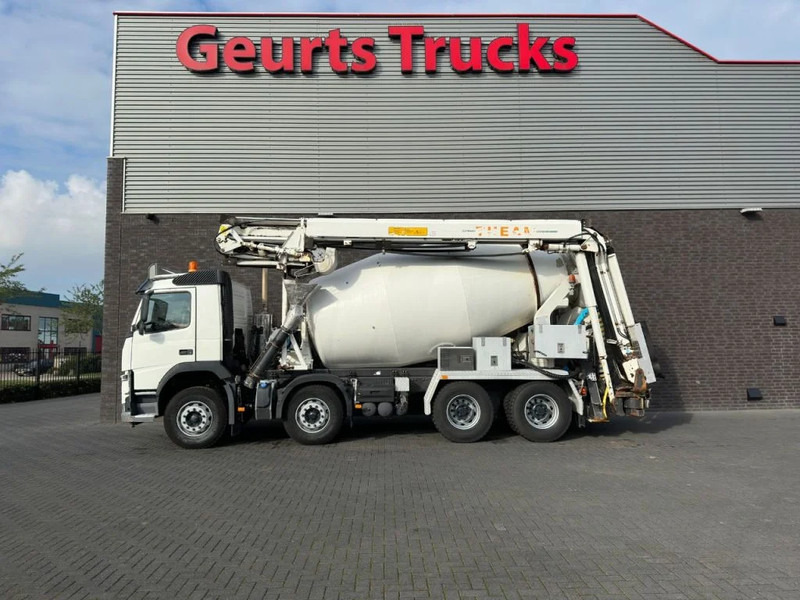 Volvo FM 410 8X4 + STETTER 9 M3 MIXER/MISCHER + THEAM 15 M TRANSPORTBAND/BELT - Betongbil: bilde 1 Volvo FM 410 8X4 + STETTER 9 M3 MIXER/MISCHER + THEAM 15 M TRANSPORTBAND/BELT - Betongbil: bilde 1
