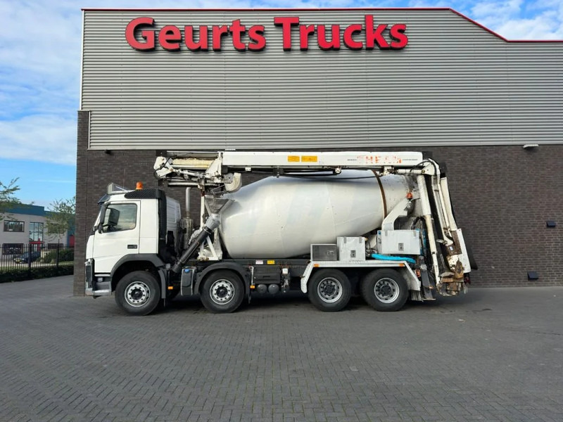 Volvo FM 410 8X4 + STETTER 9 M3 MIXER/MISCHER + THEAM 15 M TRANSPORTBAND/BELT - Betongbil: bilde 1 Volvo FM 410 8X4 + STETTER 9 M3 MIXER/MISCHER + THEAM 15 M TRANSPORTBAND/BELT - Betongbil: bilde 1