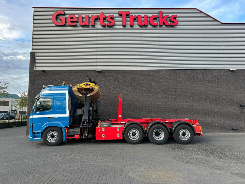 Volvo FM 500 8X2 HIAB MULTILIFT HAAKARMSYSTEM / ABROLLKIPPER / HOOKLIFT MET HIAB LOGLIFT 165Z LAADKRAAN - Krokbil, Kranbil: bilde 4 Volvo FM 500 8X2 HIAB MULTILIFT HAAKARMSYSTEM / ABROLLKIPPER / HOOKLIFT MET HIAB LOGLIFT 165Z LAADKRAAN - Krokbil, Kranbil: bilde 4
