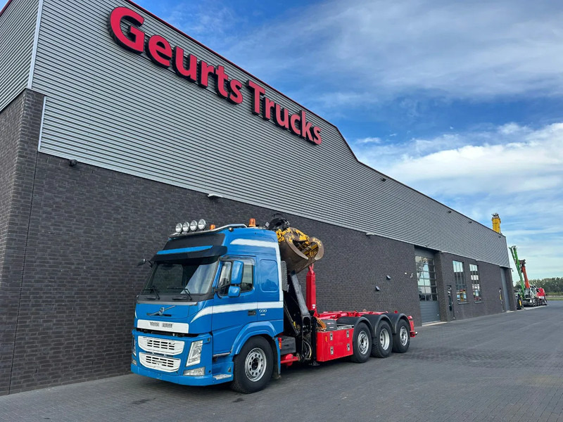 Volvo FM 500 8X2 HIAB MULTILIFT HAAKARMSYSTEM / ABROLLKIPPER / HOOKLIFT MET HIAB LOGLIFT 165Z LAADKRAAN - Krokbil, Kranbil: bilde 5 Volvo FM 500 8X2 HIAB MULTILIFT HAAKARMSYSTEM / ABROLLKIPPER / HOOKLIFT MET HIAB LOGLIFT 165Z LAADKRAAN - Krokbil, Kranbil: bilde 5