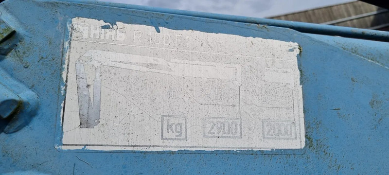 Hiab R 100 F1 - Lastebilkran: bilde 3 Hiab R 100 F1 - Lastebilkran: bilde 3