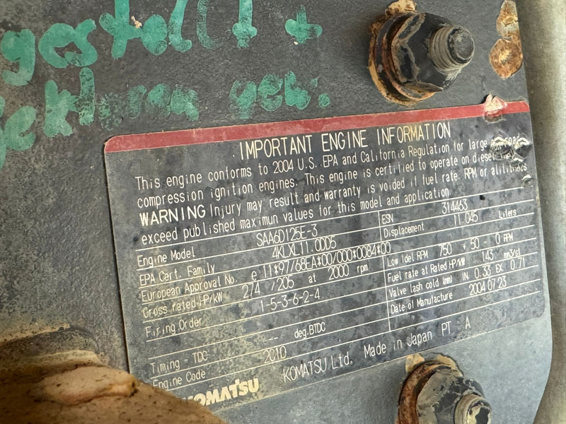 Hjullaster Komatsu WA470-5H: bilde 16