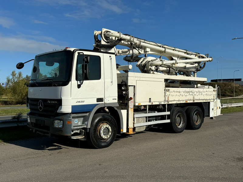 MERCEDESBENZ Actros 2632 6x4 with Putzmeister BSF 24-4 11 24m concrete pump - Betongpumpe: bilde 1 MERCEDESBENZ Actros 2632 6x4 with Putzmeister BSF 24-4 11 24m concrete pump - Betongpumpe: bilde 1