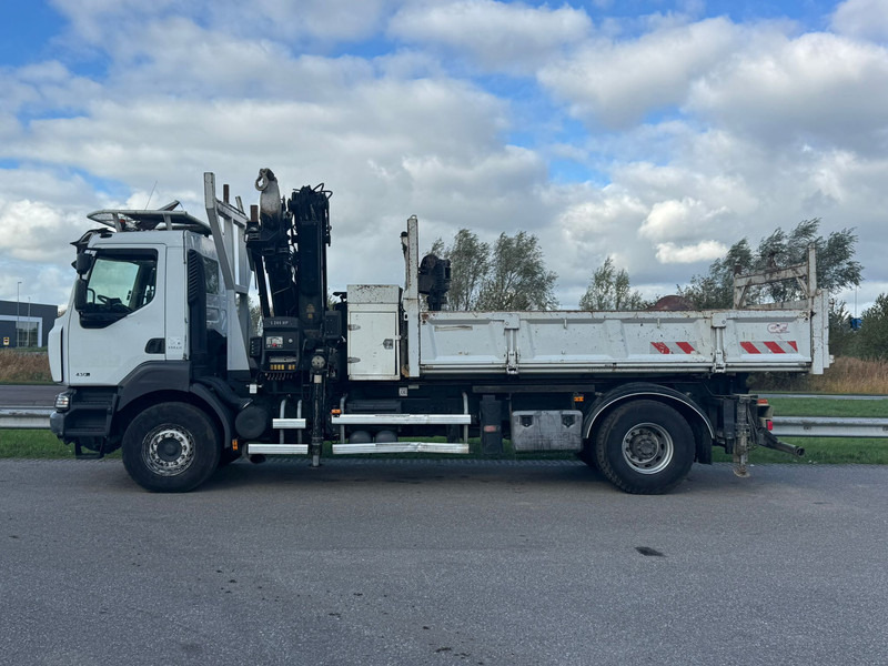 Renault KERAX 430.19 - Tippbil, Kranbil: bilde 2 Renault KERAX 430.19 - Tippbil, Kranbil: bilde 2