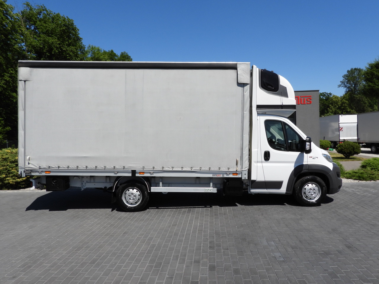 Varebil med kapell FIAT DUCATO  TARPAULIN 10 PALLETS WEBASTO CRUISE CONTROL LED LIGHTS PNEUMATICS AIR CONDITIONING  180HP: bilde 7