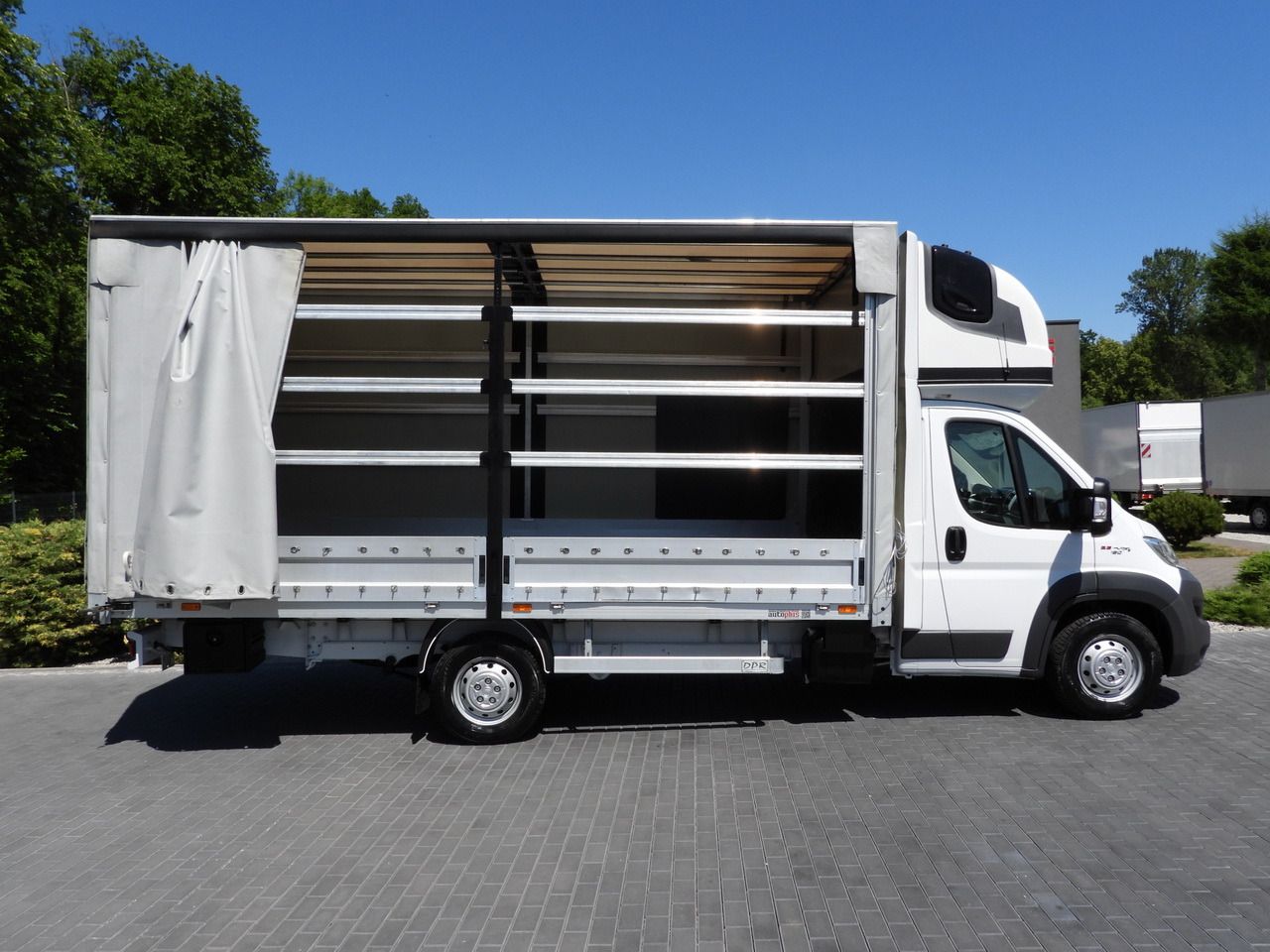 Varebil med kapell FIAT DUCATO  TARPAULIN 10 PALLETS WEBASTO CRUISE CONTROL LED LIGHTS PNEUMATICS AIR CONDITIONING  180HP: bilde 8