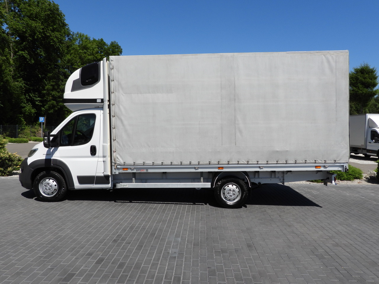 Varebil med kapell FIAT DUCATO  TARPAULIN 10 PALLETS WEBASTO CRUISE CONTROL LED LIGHTS PNEUMATICS AIR CONDITIONING  180HP: bilde 9