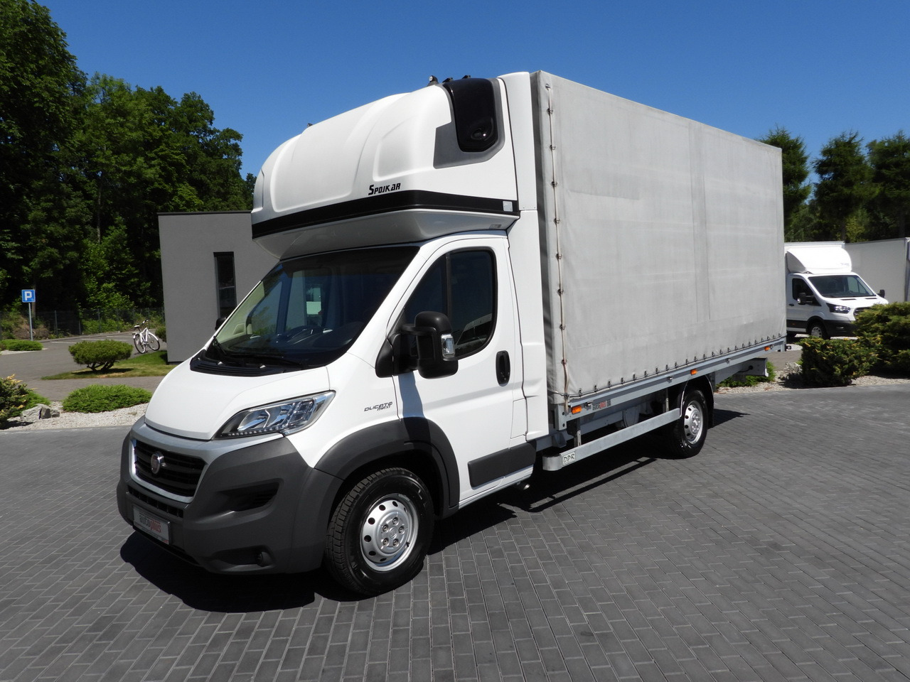 Varebil med kapell FIAT DUCATO  TARPAULIN 10 PALLETS WEBASTO CRUISE CONTROL LED LIGHTS PNEUMATICS AIR CONDITIONING  180HP: bilde 17