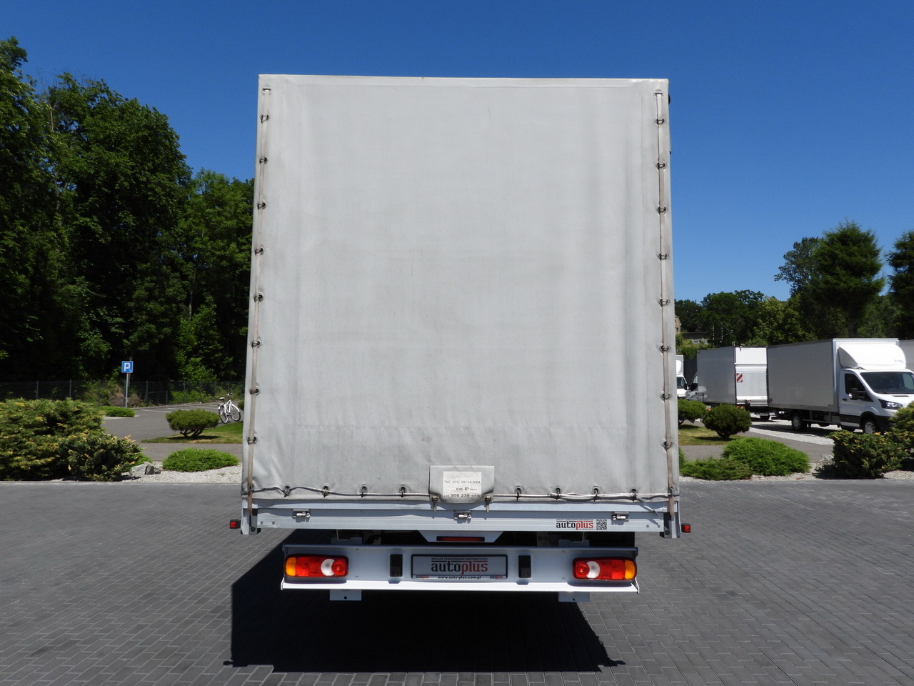 Varebil med kapell FIAT DUCATO  TARPAULIN 10 PALLETS WEBASTO CRUISE CONTROL LED LIGHTS PNEUMATICS AIR CONDITIONING  180HP: bilde 11