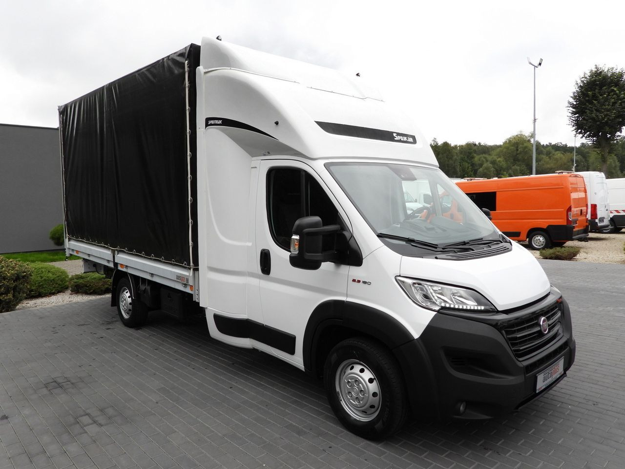 FIAT DUCATO TARPAULIN 9 PALLETS CRUISE CONTROL LED LIGHTS PNEUMATICS AIR CONDITIONING  180HP - Varebil med kapell: bilde 4 FIAT DUCATO TARPAULIN 9 PALLETS CRUISE CONTROL LED LIGHTS PNEUMATICS AIR CONDITIONING  180HP - Varebil med kapell: bilde 4