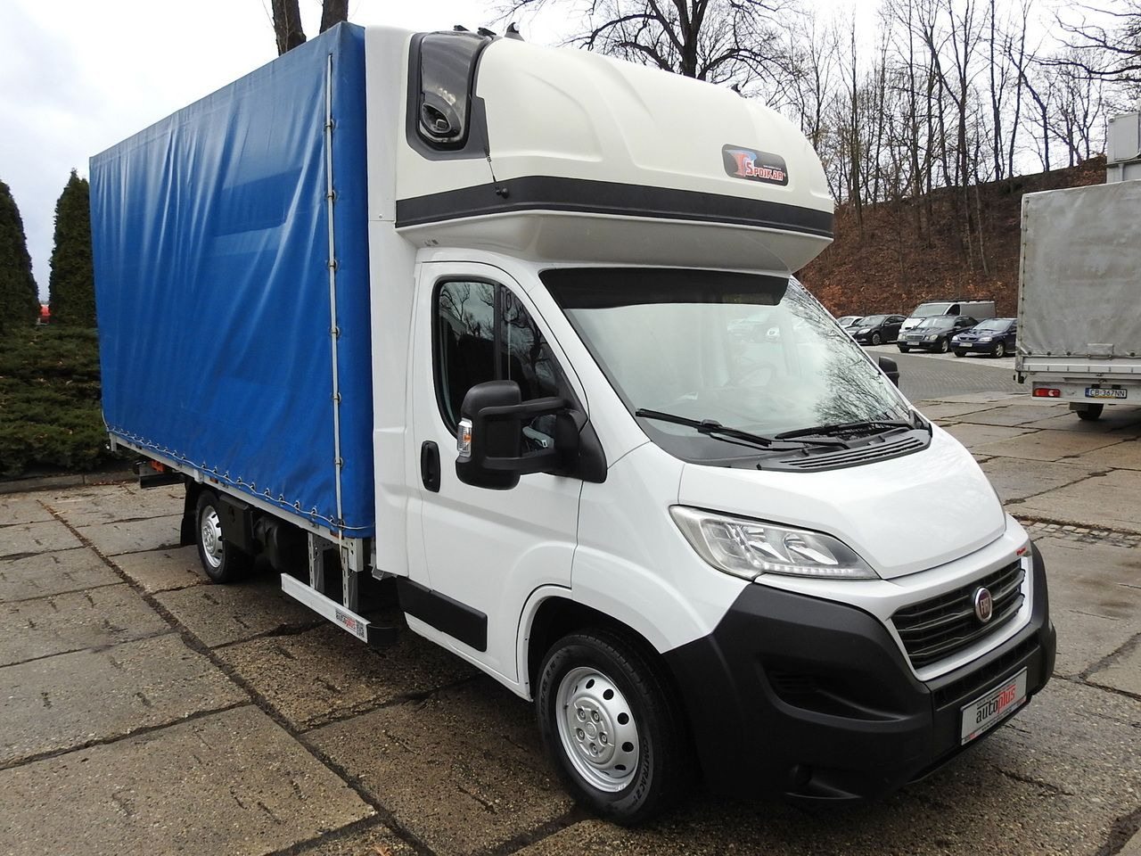 FIAT DUCATO TARPAULIN LIFT 9 PALLETS WEBASTO CRUISE CONTROL A/C LED LAMP 180HP - Varebil med kapell: bilde 4 FIAT DUCATO TARPAULIN LIFT 9 PALLETS WEBASTO CRUISE CONTROL A/C LED LAMP 180HP - Varebil med kapell: bilde 4