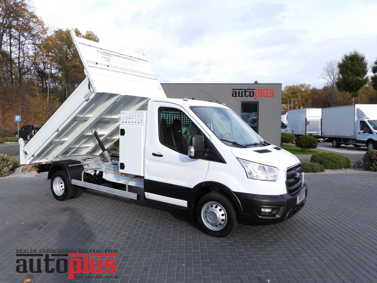 FORD TRANSIT TIPPER CRUISE CONTROL LED LIGHTS TWIN WHEELS AIR CONDITIONING 130HP - Varebil med tipp: bilde 1 FORD TRANSIT TIPPER CRUISE CONTROL LED LIGHTS TWIN WHEELS AIR CONDITIONING 130HP - Varebil med tipp: bilde 1