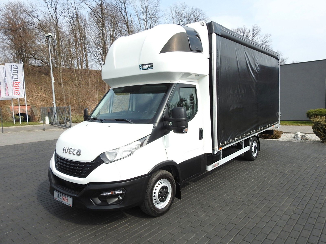 Varebil med kapell Iveco DAILY  35S18 PRITSCHE PLANE 10 PALETTEN WEBASTO: bilde 6