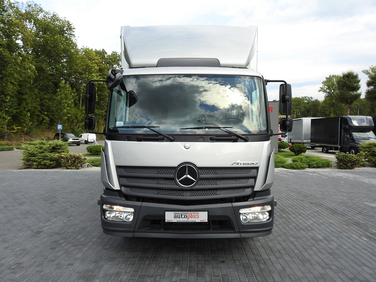 MERCEDES ATEGO 1221 TARPAULIN LIFT 16 PALLETS WEBASTO AIR CONDITIONING PNEUMATICS TWIN WHEELS 230HP - Varebil med kapell: bilde 5 MERCEDES ATEGO 1221 TARPAULIN LIFT 16 PALLETS WEBASTO AIR CONDITIONING PNEUMATICS TWIN WHEELS 230HP - Varebil med kapell: bilde 5