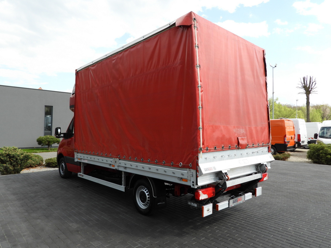 Varebil med kapell MERCEDES SPRINTER 316 8 PALLETS TARPAULIN LIFT CRUISE CONTROL AIR CONDITIONING  160HP: bilde 10