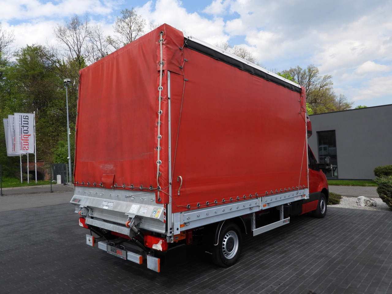 Varebil med kapell MERCEDES SPRINTER 316 8 PALLETS TARPAULIN LIFT CRUISE CONTROL AIR CONDITIONING  160HP: bilde 14