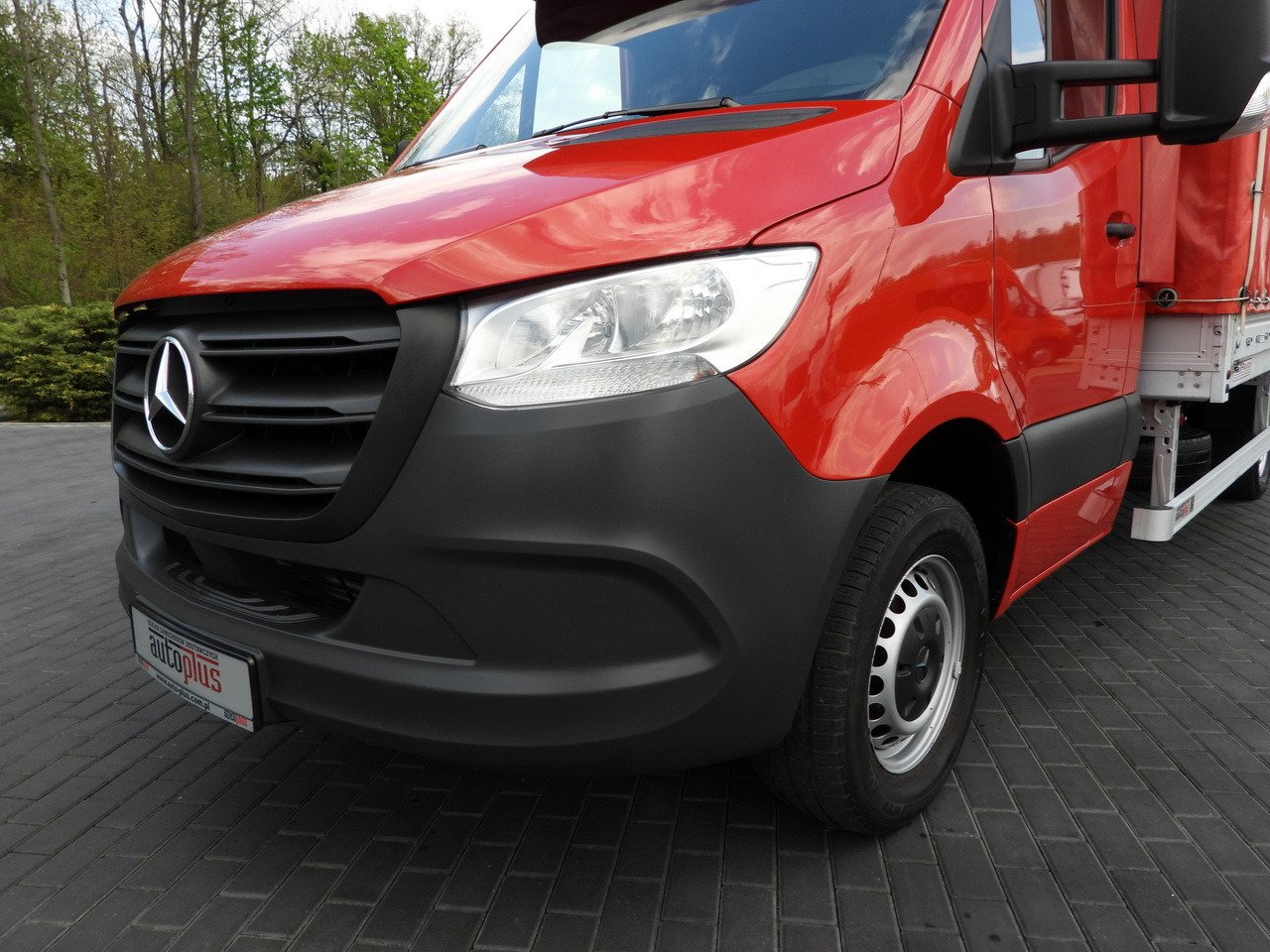 Varebil med kapell MERCEDES SPRINTER 316 8 PALLETS TARPAULIN LIFT CRUISE CONTROL AIR CONDITIONING  160HP: bilde 20