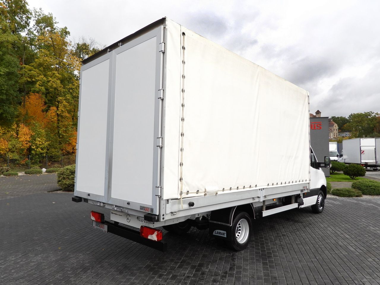 MERCEDES SPRINTER 316 TARPAULIN 10 PALLETS TWIN WHEELS AIR CONDITIONING 165HP - Varebil med kapell: bilde 3 MERCEDES SPRINTER 316 TARPAULIN 10 PALLETS TWIN WHEELS AIR CONDITIONING 165HP - Varebil med kapell: bilde 3