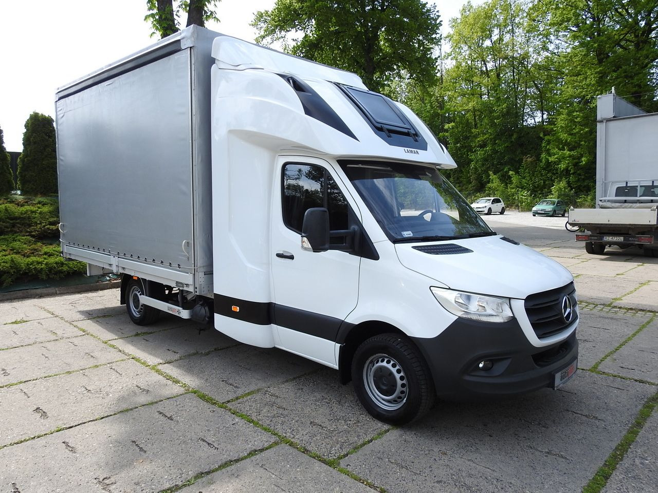MERCEDES SPRINTER 316 TARPAULIN 10 PALLETS WEBASTO CRUISE CONTROL AIR CONDITIONING 165HP - Varebil med kapell: bilde 4 MERCEDES SPRINTER 316 TARPAULIN 10 PALLETS WEBASTO CRUISE CONTROL AIR CONDITIONING 165HP - Varebil med kapell: bilde 4