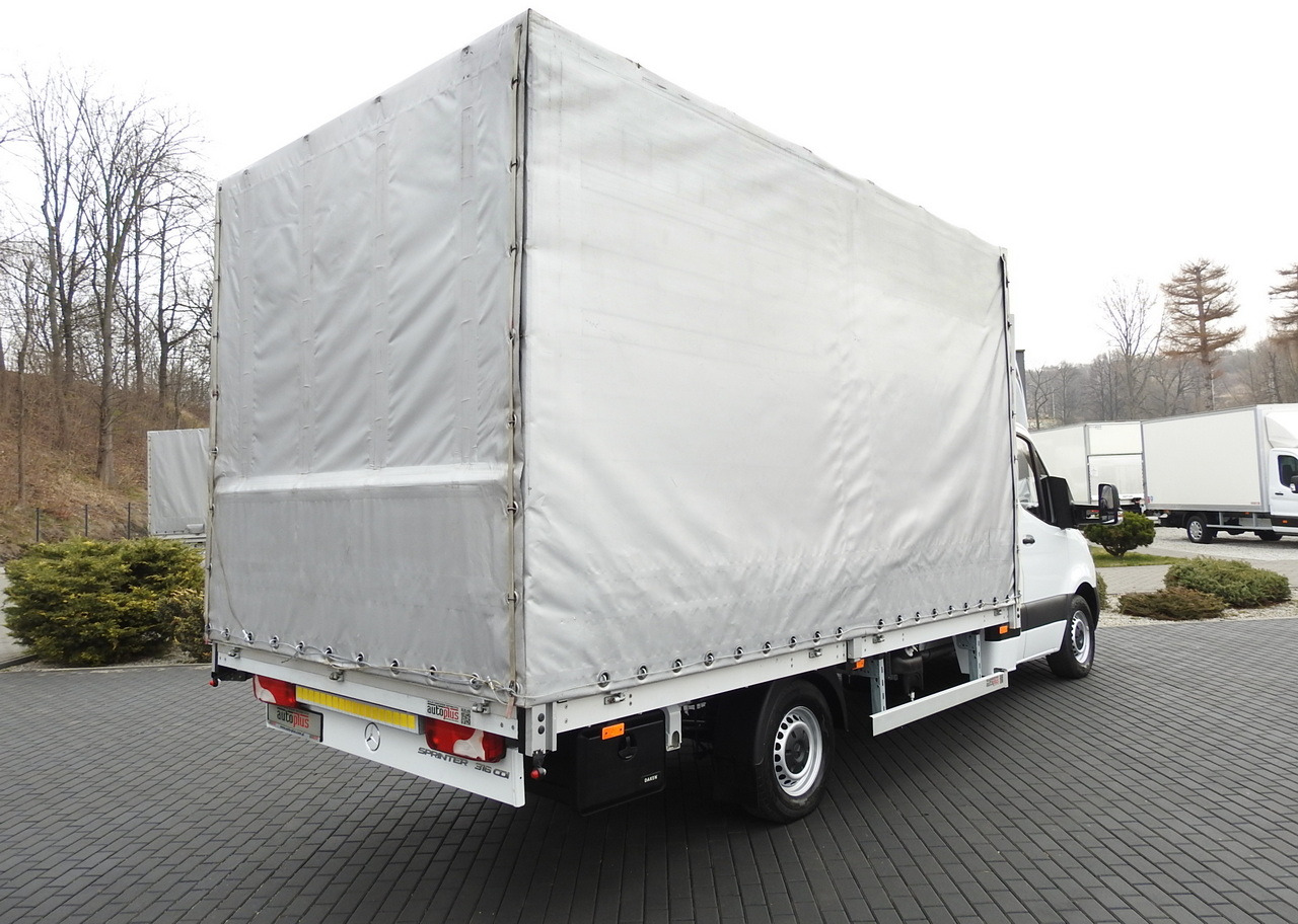 MERCEDES SPRINTER 316 TARPAULIN 10 PALLETS WEBASTO CRUISE CONTROL LED LIGHTS PNEUMATICS AUTOMATIC TRANSMISSION AIR CONDITIONING 160HP - Varebil med kapell: bilde 3 MERCEDES SPRINTER 316 TARPAULIN 10 PALLETS WEBASTO CRUISE CONTROL LED LIGHTS PNEUMATICS AUTOMATIC TRANSMISSION AIR CONDITIONING 160HP - Varebil med kapell: bilde 3