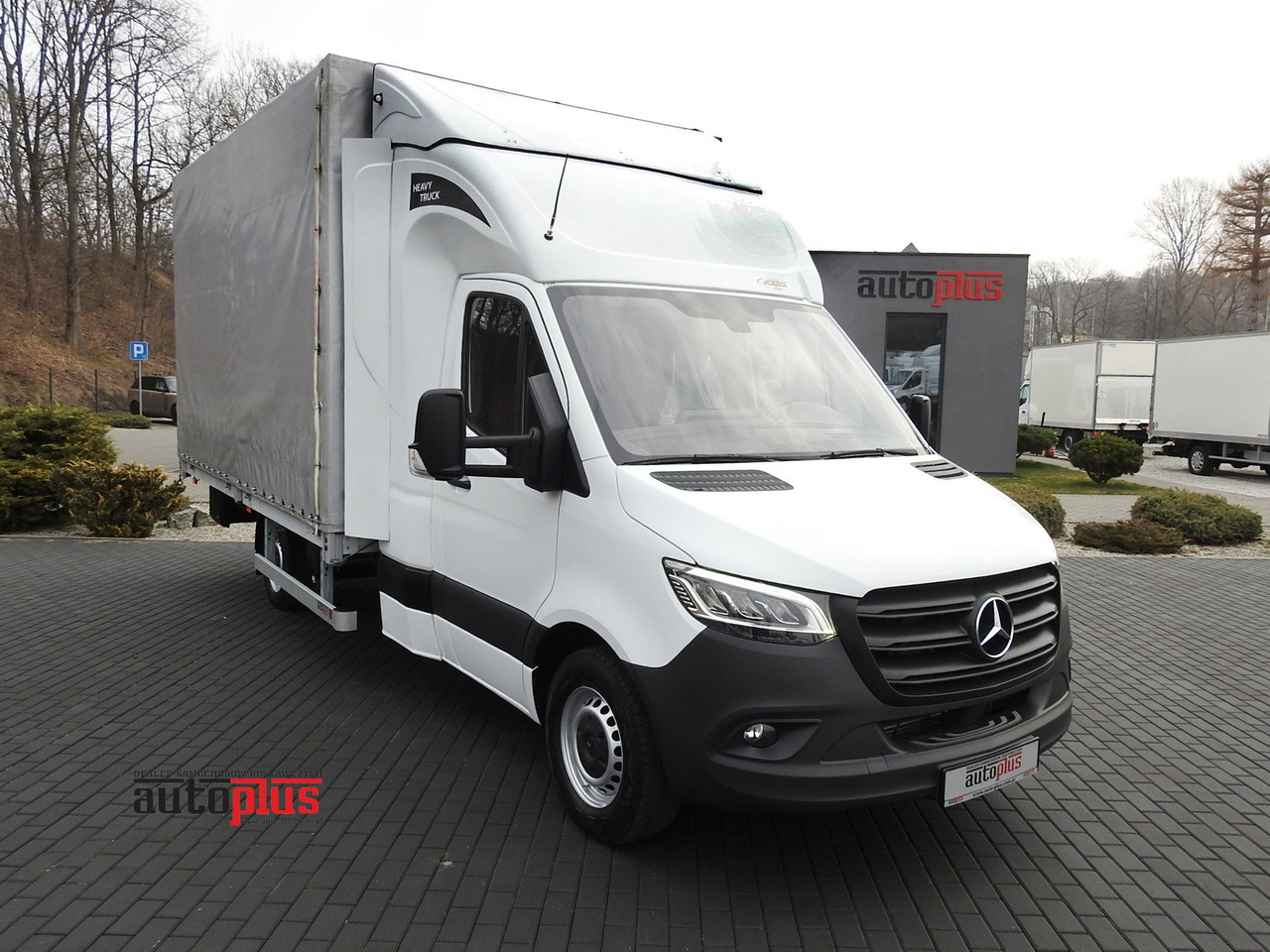 MERCEDES SPRINTER 316 TARPAULIN 10 PALLETS WEBASTO CRUISE CONTROL LED LIGHTS PNEUMATICS AUTOMATIC TRANSMISSION AIR CONDITIONING 160HP - Varebil med kapell: bilde 1 MERCEDES SPRINTER 316 TARPAULIN 10 PALLETS WEBASTO CRUISE CONTROL LED LIGHTS PNEUMATICS AUTOMATIC TRANSMISSION AIR CONDITIONING 160HP - Varebil med kapell: bilde 1
