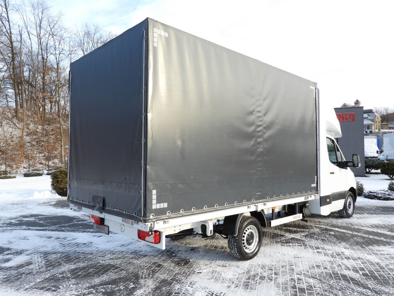MERCEDES SPRINTER 317 TARPAULIN 8 PALLETS WEBASTO CRUISE CONTROL LED LIGHTS AIR CONDITIONING 170HP - Varebil med kapell: bilde 3 MERCEDES SPRINTER 317 TARPAULIN 8 PALLETS WEBASTO CRUISE CONTROL LED LIGHTS AIR CONDITIONING 170HP - Varebil med kapell: bilde 3