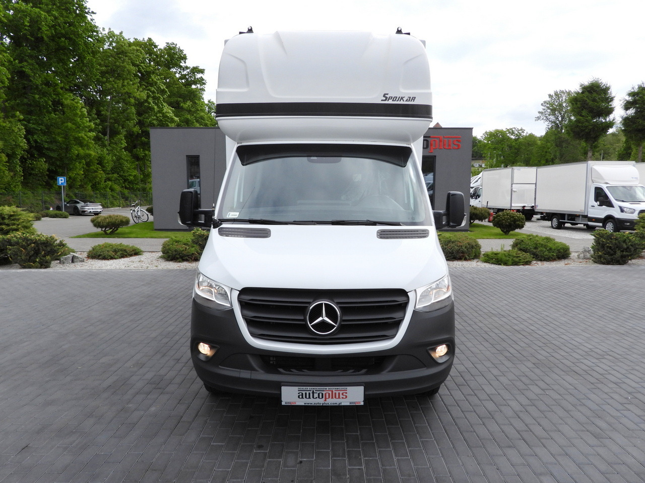 MERCEDES SPRINTER 519 TARPAULIN 8 PALLETS WEBASTO CRUISE CONTROL TWIN WHEELS AIR CONDITIONING 190HP - Varebil med kapell: bilde 5 MERCEDES SPRINTER 519 TARPAULIN 8 PALLETS WEBASTO CRUISE CONTROL TWIN WHEELS AIR CONDITIONING 190HP - Varebil med kapell: bilde 5