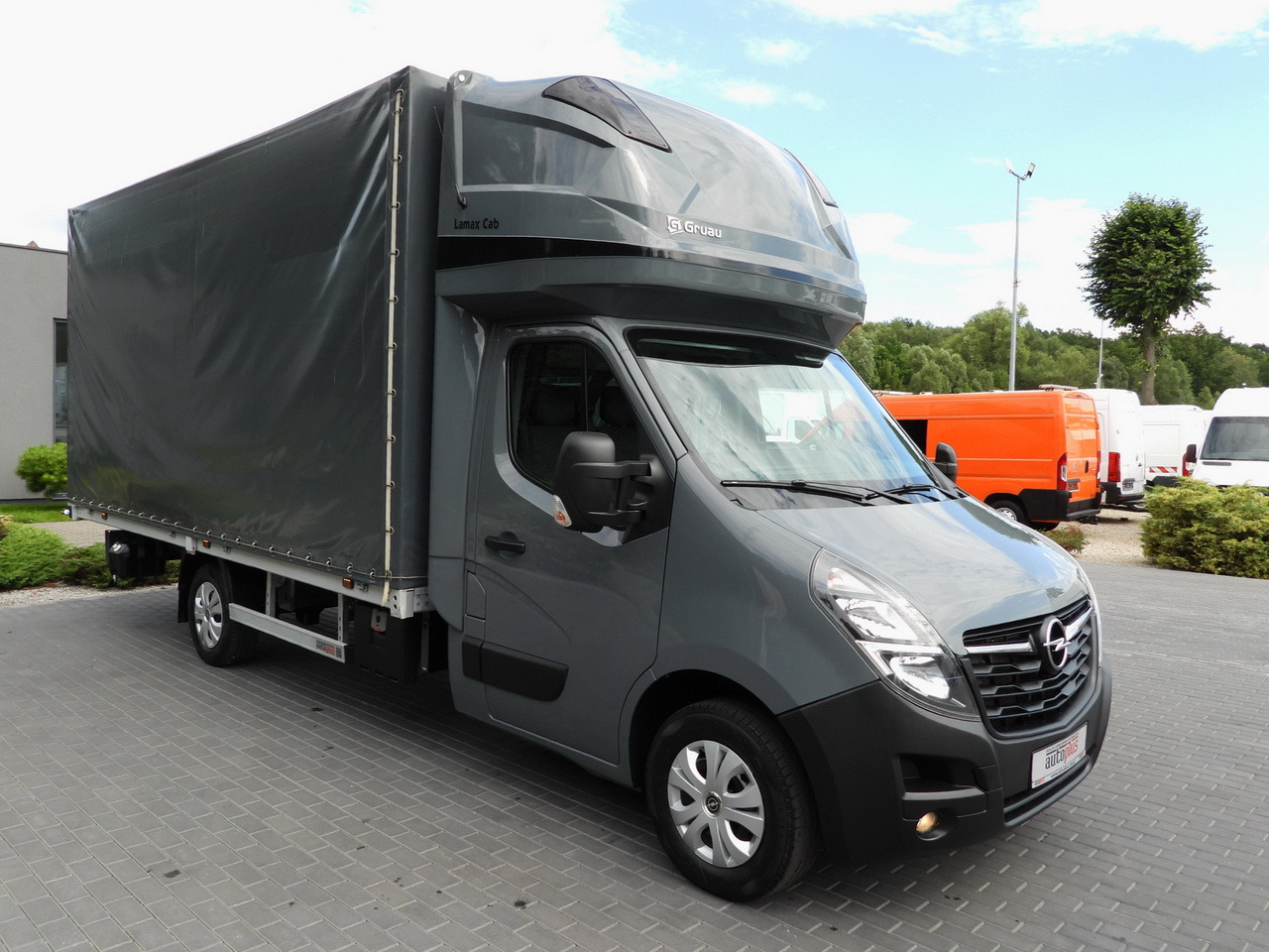 OPEL MOVANO TARPAULIN 10 PALLETS WEBASTO CRUISE CONTROL LED LIGHTS PNEUMATICS AIR CONDITIONING  165HP - Varebil med kapell: bilde 4 OPEL MOVANO TARPAULIN 10 PALLETS WEBASTO CRUISE CONTROL LED LIGHTS PNEUMATICS AIR CONDITIONING  165HP - Varebil med kapell: bilde 4
