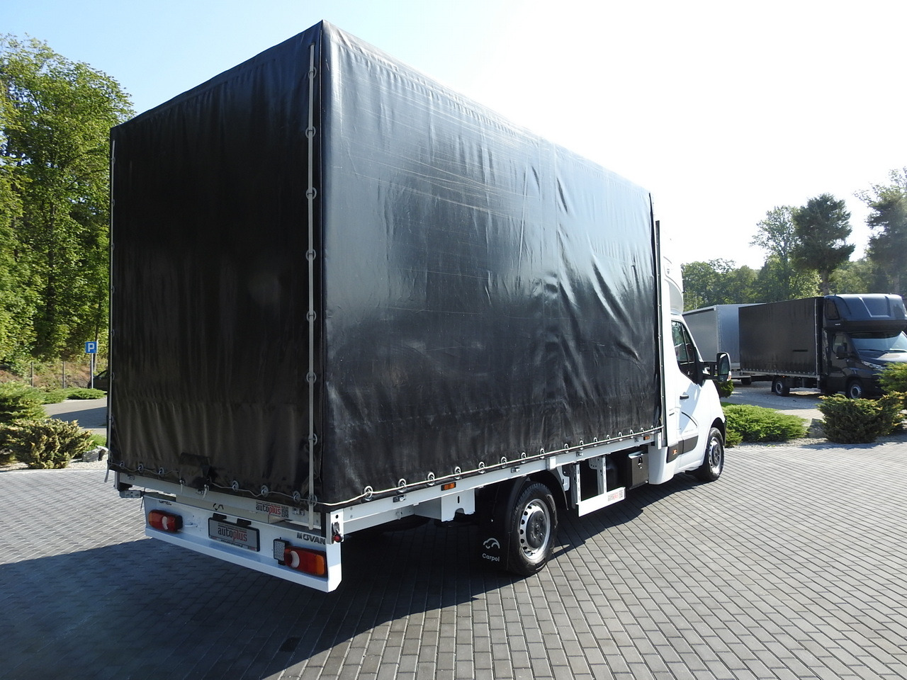 OPEL MOVANO TARPAULIN 8 PALLETS WEBASTO CRUISE CONTROL AIR CONDITIONING LED LIGHTS PNEUMATICS 165HP - Varebil med kapell: bilde 3 OPEL MOVANO TARPAULIN 8 PALLETS WEBASTO CRUISE CONTROL AIR CONDITIONING LED LIGHTS PNEUMATICS 165HP - Varebil med kapell: bilde 3