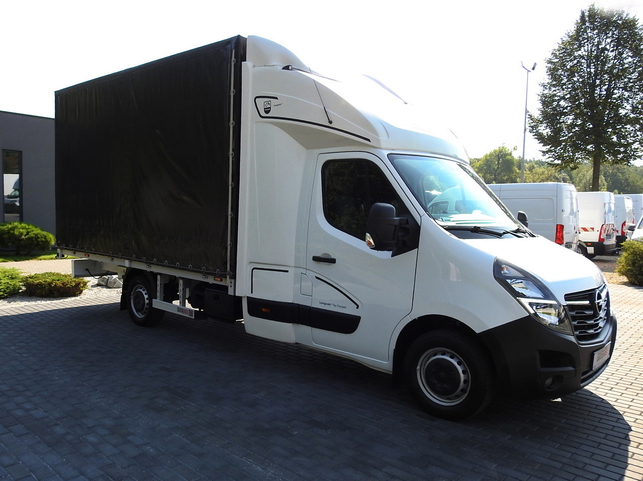 OPEL MOVANO TARPAULIN 8 PALLETS WEBASTO CRUISE CONTROL AIR CONDITIONING LED LIGHTS PNEUMATICS 165HP - Varebil med kapell: bilde 4 OPEL MOVANO TARPAULIN 8 PALLETS WEBASTO CRUISE CONTROL AIR CONDITIONING LED LIGHTS PNEUMATICS 165HP - Varebil med kapell: bilde 4