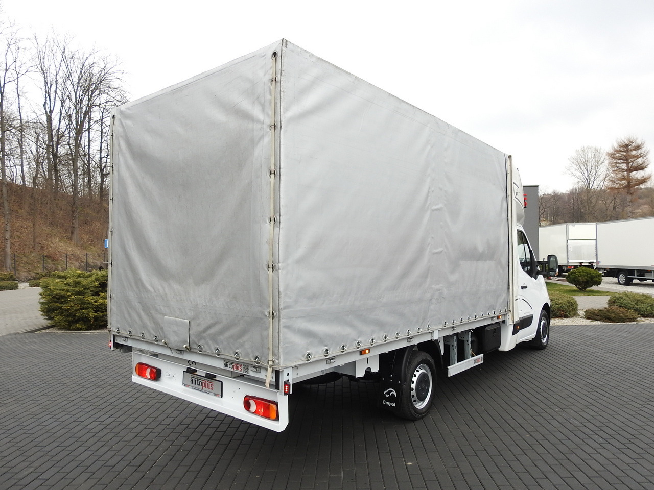OPEL MOVANO TARPAULIN 8 PALLETS WEBASTO CRUISE CONTROL LED LIGHTS PNEUMATICS AIR CONDITIONING 165HP - Varebil med kapell: bilde 3 OPEL MOVANO TARPAULIN 8 PALLETS WEBASTO CRUISE CONTROL LED LIGHTS PNEUMATICS AIR CONDITIONING 165HP - Varebil med kapell: bilde 3