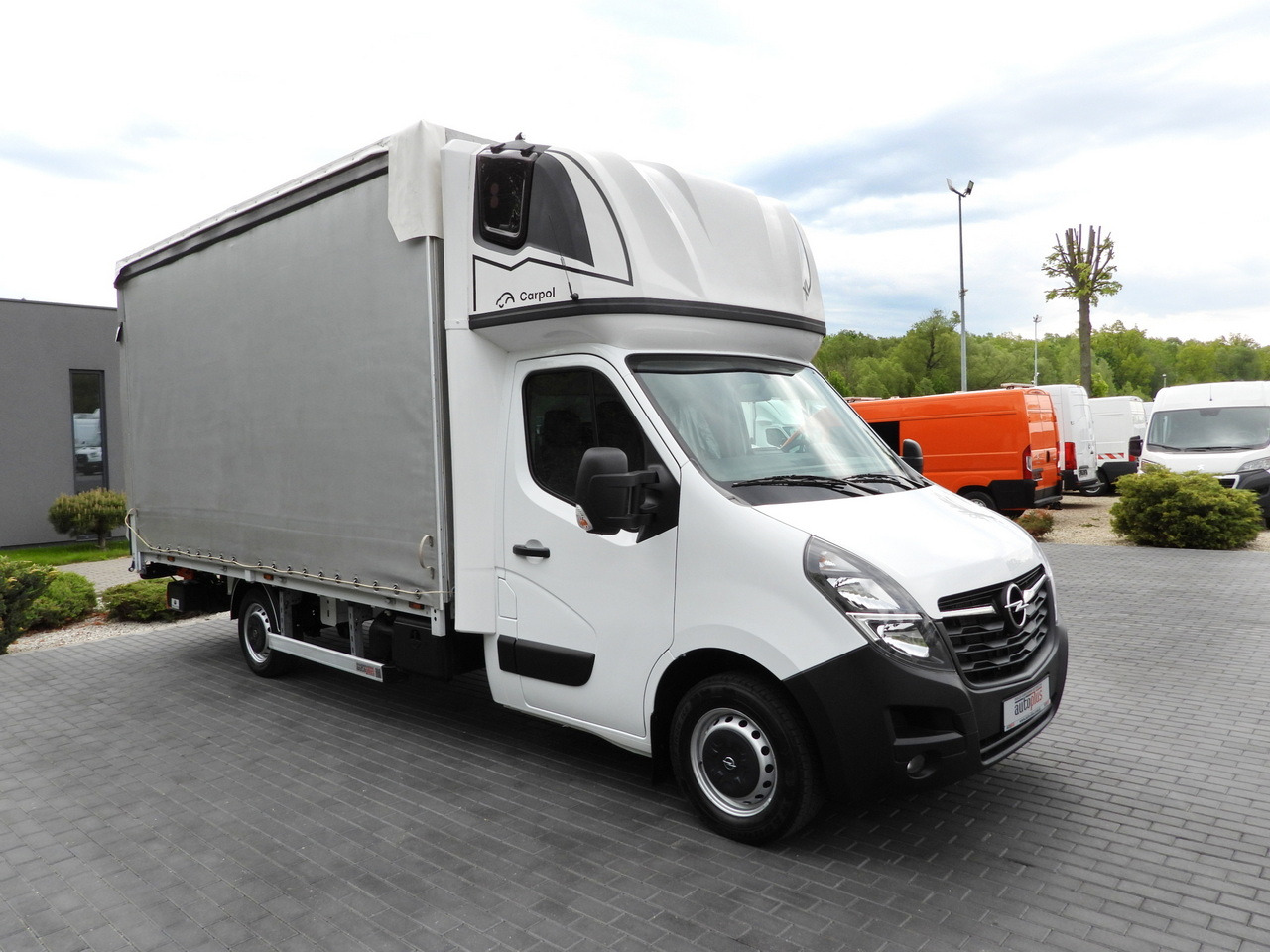 OPEL MOVANO TARPAULIN LIFT 9 PALLETS WEBASTO CRUISE CONTROL LED LIGHTS PNEUMATICS AIR CONDITIONING 165HP - Varebil med kapell: bilde 4 OPEL MOVANO TARPAULIN LIFT 9 PALLETS WEBASTO CRUISE CONTROL LED LIGHTS PNEUMATICS AIR CONDITIONING 165HP - Varebil med kapell: bilde 4