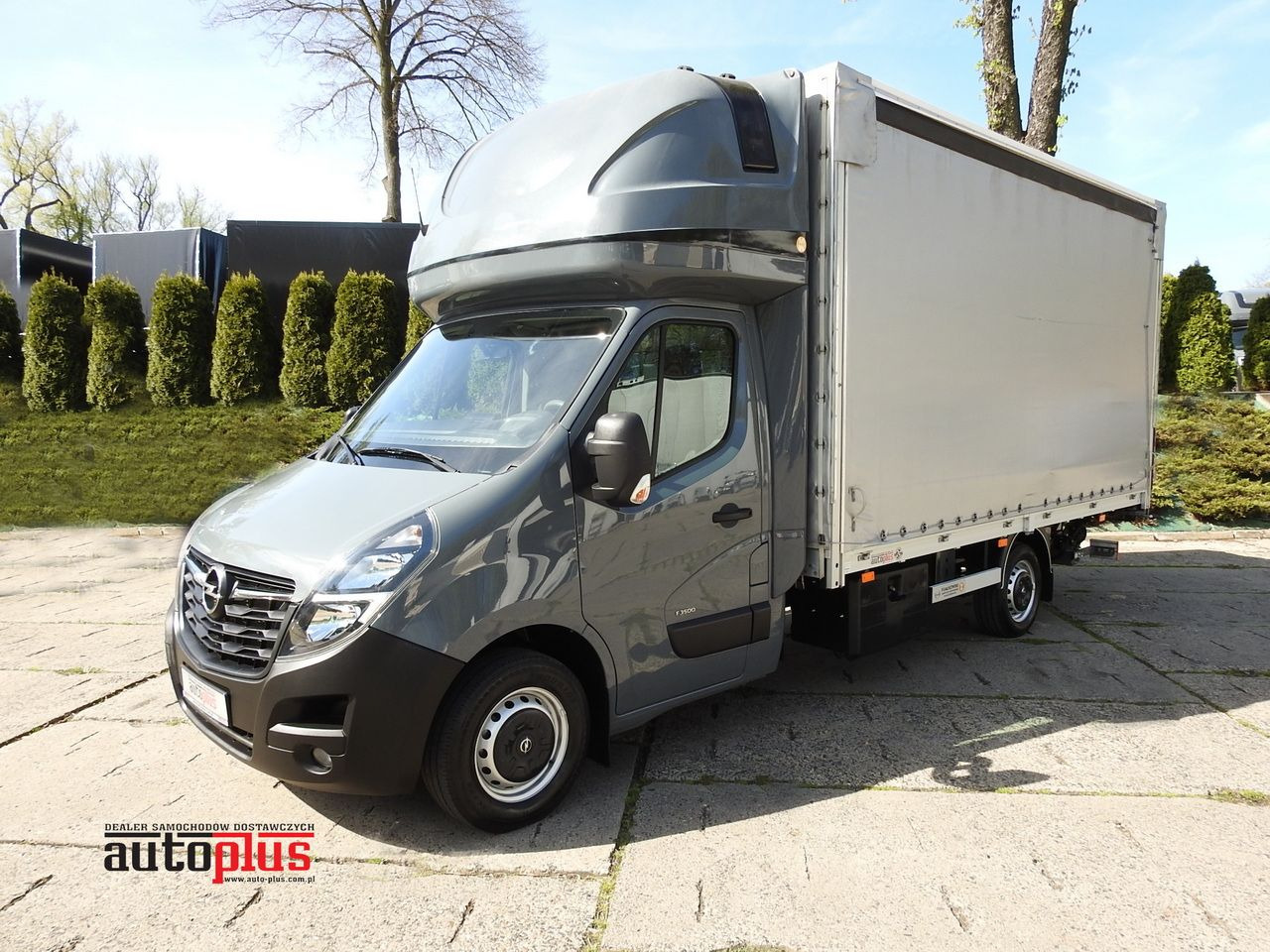 OPEL MOVANO TARPAULIN LIFT 9 PALLETS WEBASTO CRUISE CONTROL NAVIGATION LED LIGHTS PNEUMATICS AIR CONDITIONING 165HP - Varebil med kapell: bilde 1 OPEL MOVANO TARPAULIN LIFT 9 PALLETS WEBASTO CRUISE CONTROL NAVIGATION LED LIGHTS PNEUMATICS AIR CONDITIONING 165HP - Varebil med kapell: bilde 1
