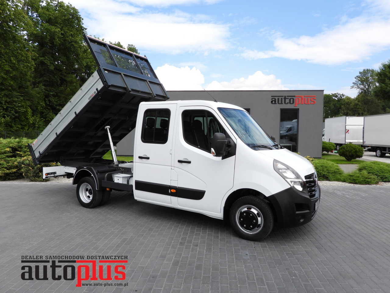 OPEL MOVANO TIPPER DOUBLE CABIN DOKA 7 SEATS LED LIGHTS TWIN WHEELS AIR CONDITIONING 145HP - Varebil med tipp: bilde 1 OPEL MOVANO TIPPER DOUBLE CABIN DOKA 7 SEATS LED LIGHTS TWIN WHEELS AIR CONDITIONING 145HP - Varebil med tipp: bilde 1